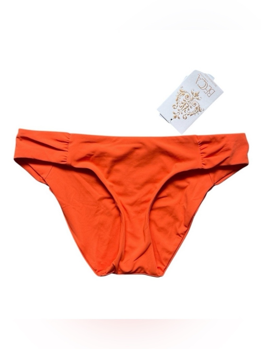 Becca by Rebecca Virtue Orange Bikini Bottoms